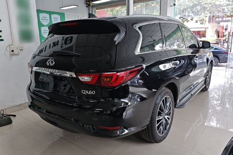 Used Infiniti QX60 2020 2.5 S/C Hybrid Two-Wheel-Drive Excellence Edition Rear Right 45 Deg
