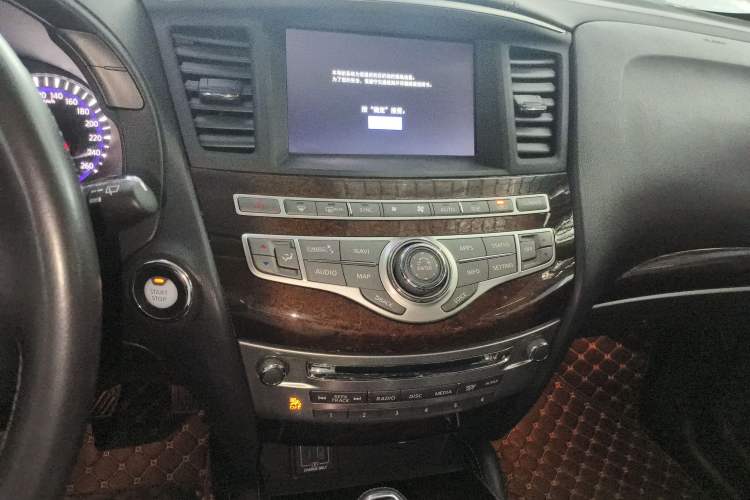 Used Infiniti QX60 2020 2.5 S/C Hybrid Two-Wheel-Drive Excellence Edition Audio And AC Panel