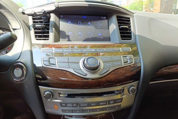 Used Infiniti QX60 2020 2.5 S/C Hybrid Two-Wheel-Drive Excellence Edition Audio And AC Panel