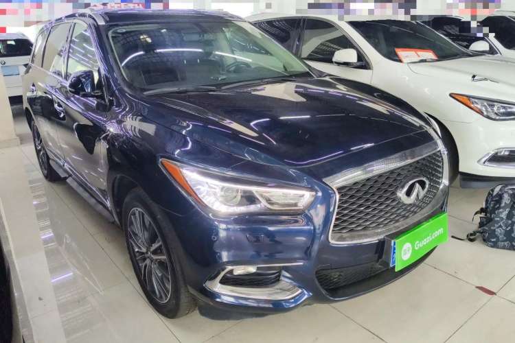 Used Infiniti QX60 2020 2.5 S/C Hybrid Two-Wheel-Drive Excellence Edition Front Right 45 Deg