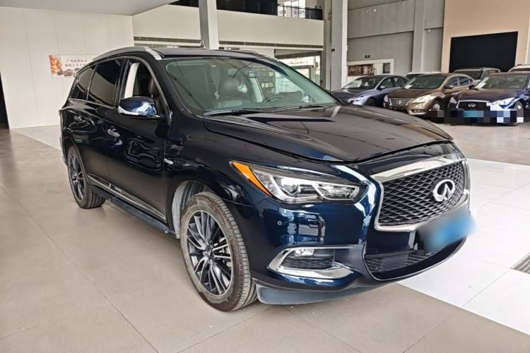 Used Infiniti QX60 2020 2.5 S/C Hybrid Two-Wheel-Drive Excellence Edition Front Right 45 Deg