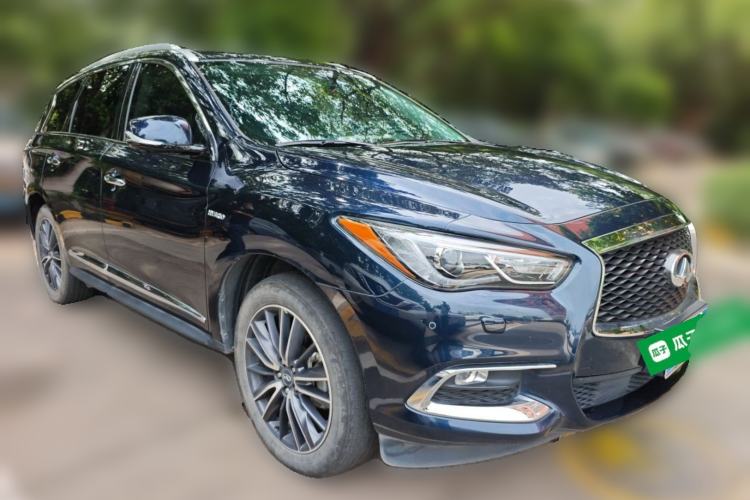 Used Infiniti QX60 2020 2.5 S/C Hybrid Two-Wheel-Drive Excellence Edition Front Right 45 Deg