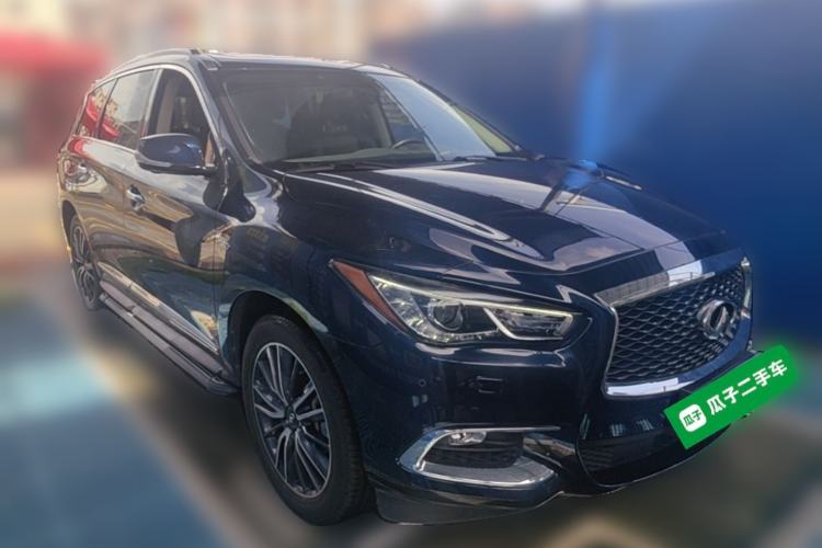 Used Infiniti QX60 2020 2.5 S/C Hybrid Two-Wheel-Drive Excellence Edition Front Right 45 Deg