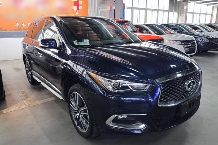 Used Infiniti QX60 2020 2.5 S/C Hybrid Two-Wheel-Drive Excellence Edition Front Right 45 Deg