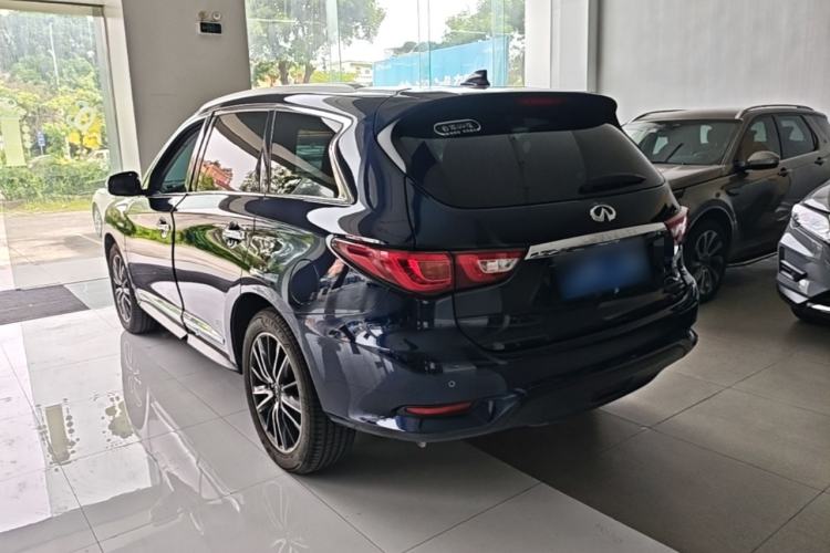Used Infiniti QX60 2020 2.5 S/C Hybrid Two-Wheel-Drive Excellence Edition Rear Left 45 Deg