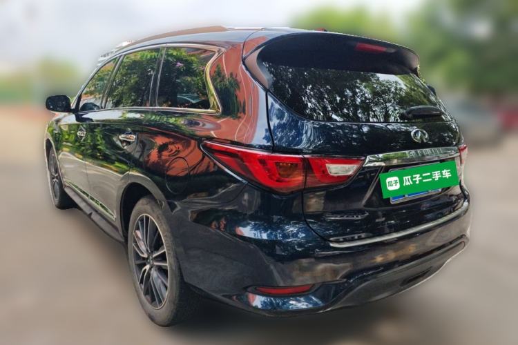 Used Infiniti QX60 2020 2.5 S/C Hybrid Two-Wheel-Drive Excellence Edition Rear Left 45 Deg