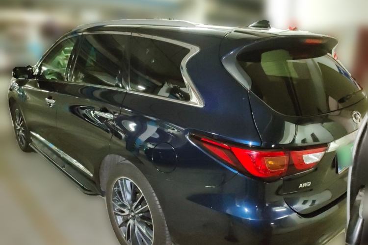 Used Infiniti QX60 2020 2.5 S/C Hybrid All-Wheel-Drive Versatile Edition Rear Left 45 Deg
