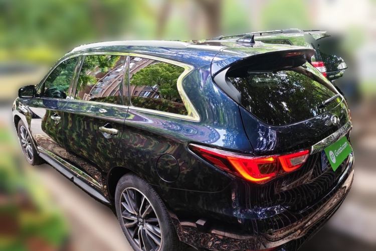 Used Infiniti QX60 2020 2.5 S/C Hybrid Two-Wheel-Drive Excellence Edition Rear Left 45 Deg