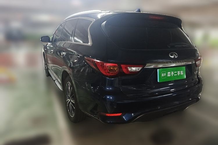Used Infiniti QX60 2020 2.5 S/C Hybrid Two-Wheel-Drive Excellence Edition Rear Left 45 Deg