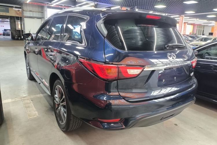 Used Infiniti QX60 2020 2.5 S/C Hybrid Two-Wheel-Drive Excellence Edition Rear Left 45 Deg