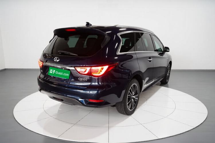 Used Infiniti QX60 2020 2.5 S/C Hybrid Two-Wheel-Drive Excellence Edition Rear Right 45 Deg