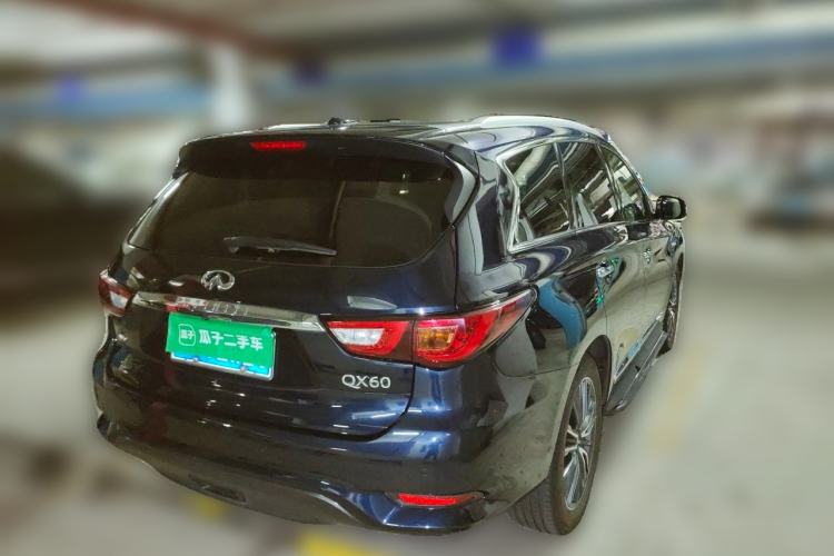 Used Infiniti QX60 2020 2.5 S/C Hybrid All-Wheel-Drive Versatile Edition Rear Right 45 Deg