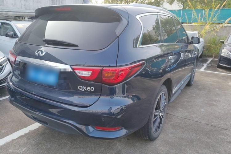 Used Infiniti QX60 2020 2.5 S/C Hybrid Two-Wheel-Drive Excellence Edition Rear Right 45 Deg