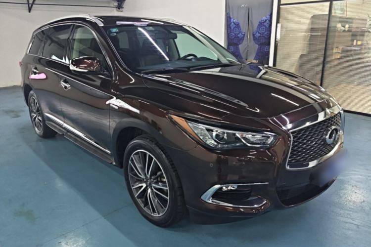 Used Infiniti QX60 2020 2.5 S/C Hybrid Two-Wheel-Drive Excellence Edition Front Right 45 Deg