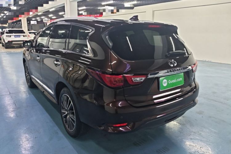 Used Infiniti QX60 2020 2.5 S/C Hybrid Two-Wheel-Drive Excellence Edition Rear Left 45 Deg