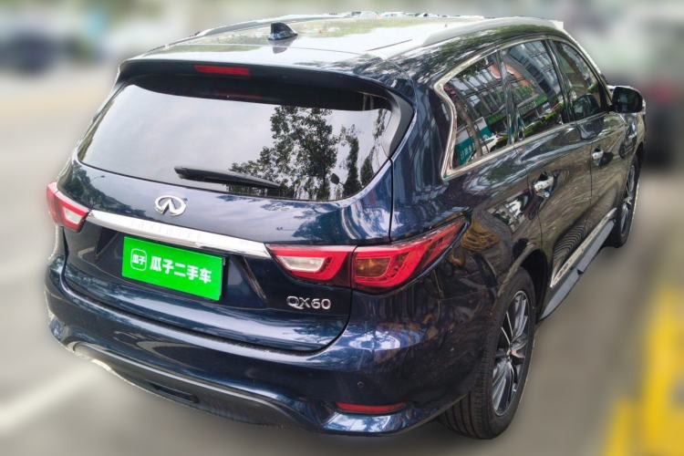 Used Infiniti QX60 2020 2.5 S/C Hybrid Two-Wheel-Drive Excellence Edition Rear Right 45 Deg