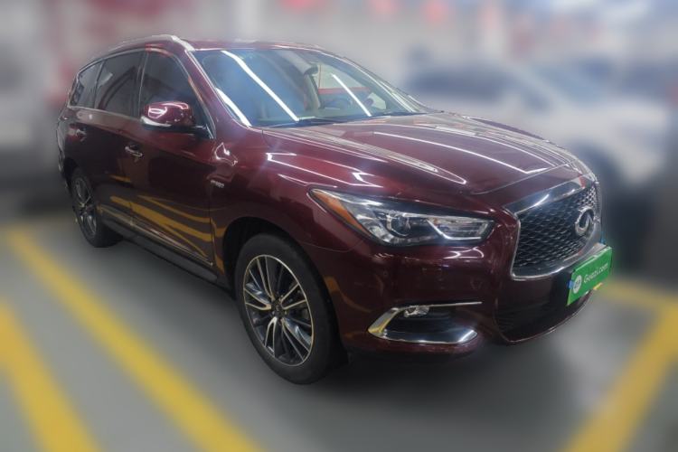 Used Infiniti QX60 2020 2.5 S/C Hybrid Two-Wheel-Drive Excellence Edition Front Right 45 Deg