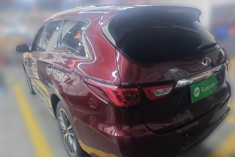 Used Infiniti QX60 2020 2.5 S/C Hybrid Two-Wheel-Drive Excellence Edition Rear Left 45 Deg