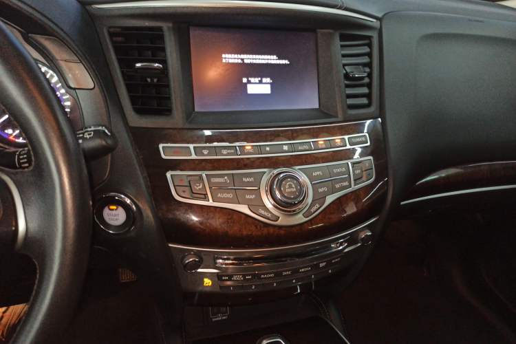 Used Infiniti QX60 2020 2.5 S/C Hybrid Two-Wheel-Drive Excellence Edition Audio And AC Panel