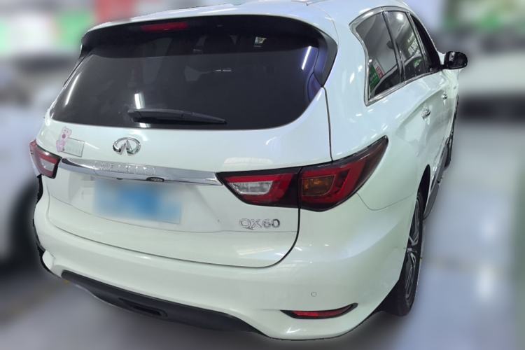Used Infiniti QX60 2020 2.5 S/C Hybrid Two-Wheel-Drive Excellence Edition Rear Right 45 Deg
