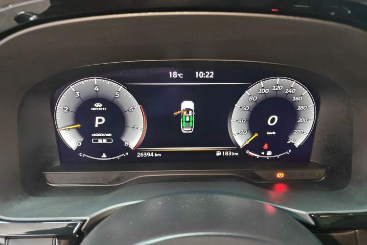Used Infiniti QX60 2022 2.0T Four-Wheel Drive Excellence Edition Instrument Cluster