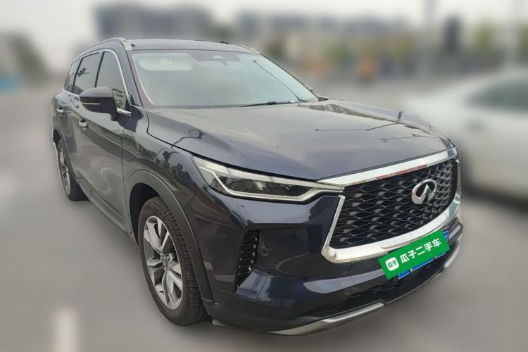 Used Infiniti QX60 2022 2.0T Four-Wheel Drive Luxury Edition Front Right 45 Deg