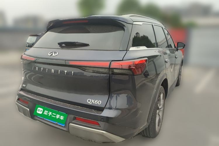 Used Infiniti QX60 2022 2.0T Four-Wheel Drive Luxury Edition Rear Right 45 Deg