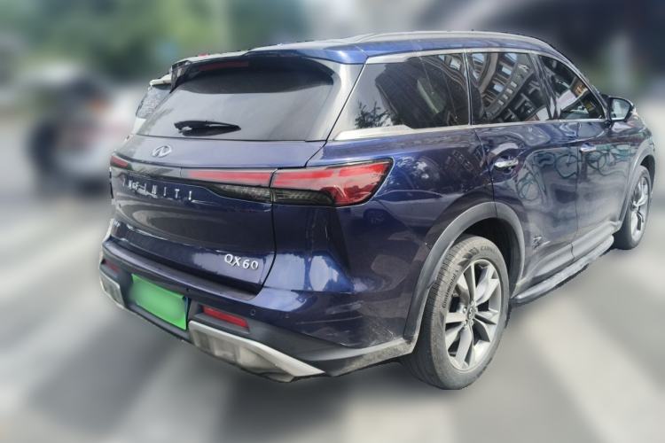 Used Infiniti QX60 2022 2.0T Four-Wheel Drive Luxury Edition Rear Right 45 Deg