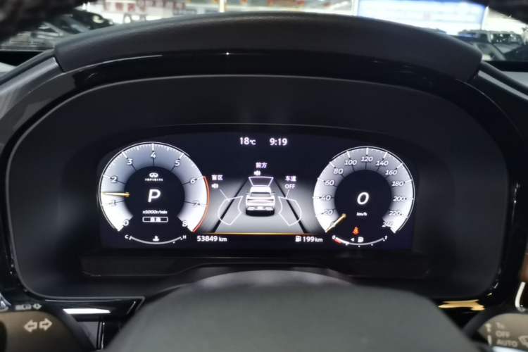 Used Infiniti QX60 2022 2.0T Four-Wheel Drive Excellence Edition Instrument Cluster
