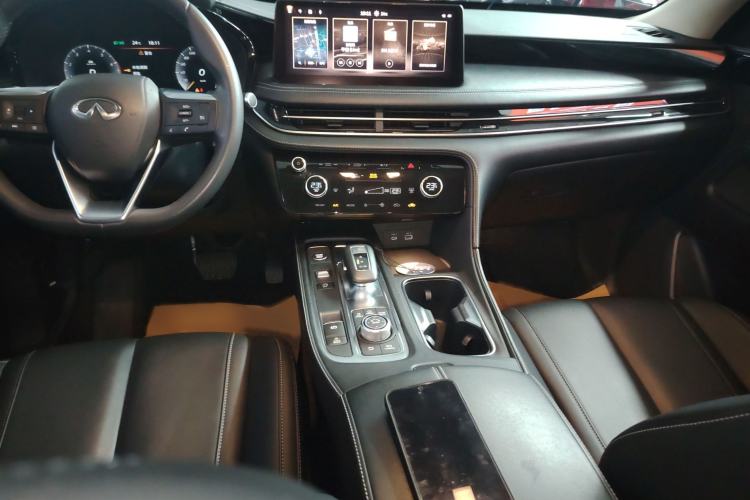 Used Infiniti QX60 2022 2.0T Comfort Edition Audio And AC Panel