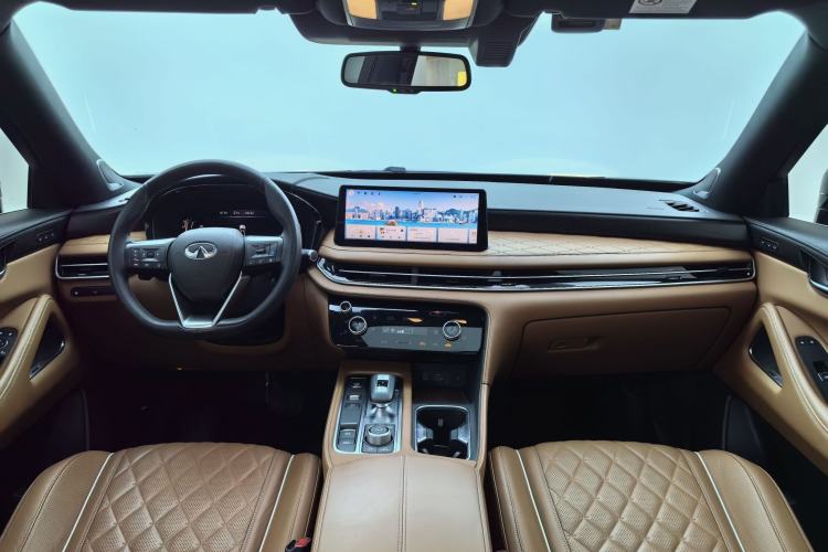 Used Infiniti QX60 2022 2.0T Four-Wheel Drive Flagship Edition Audio And AC Panel