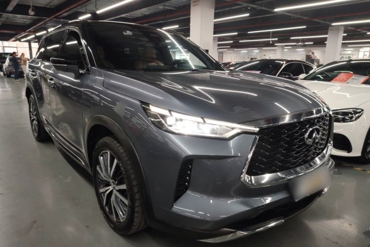 Used Infiniti QX60 2022 2.0T Four-Wheel Drive Flagship Edition Front Right 45 Deg