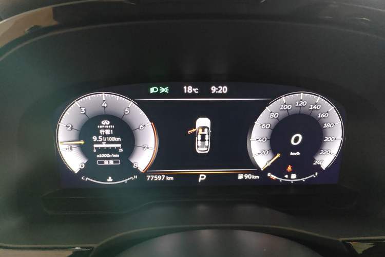 Used Infiniti QX60 2022 2.0T Four-Wheel Drive Luxury Edition Instrument Cluster