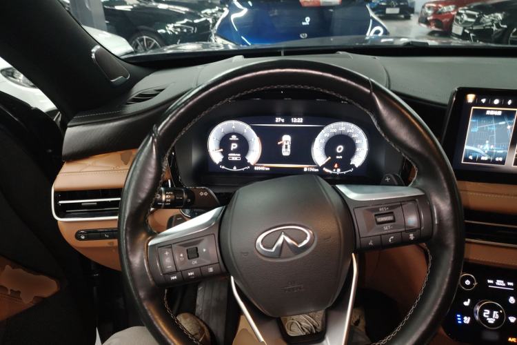 Used Infiniti QX60 2022 2.0T Four-Wheel Drive Flagship Edition Steering Wheel