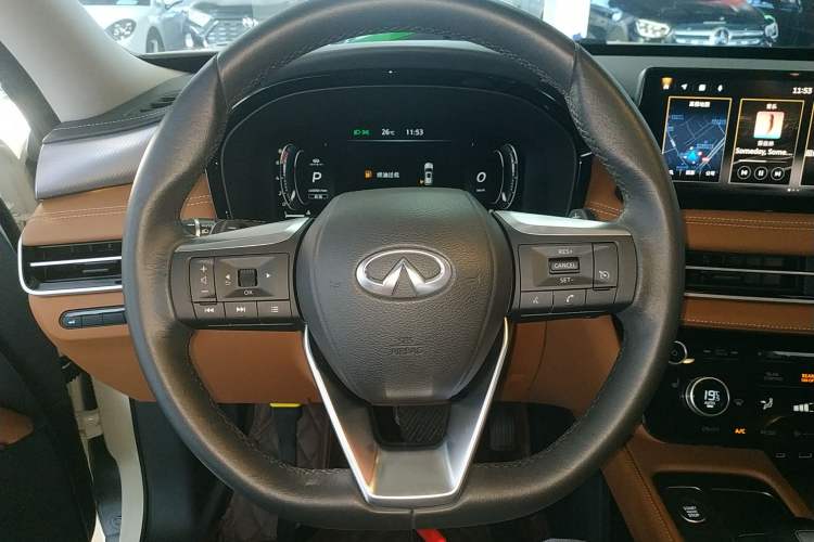 Used Infiniti QX60 2022 2.0T Four-Wheel Drive Excellence Edition Steering Wheel