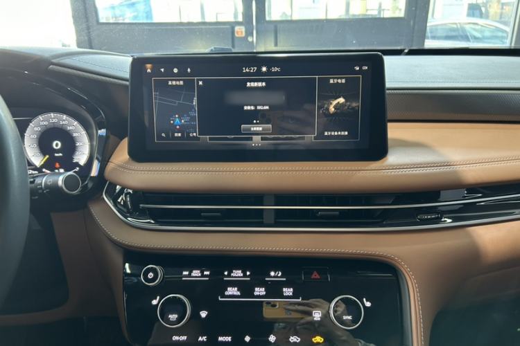 Used Infiniti QX60 2022 2.0T Four-Wheel Drive Excellence Edition Audio And AC Panel