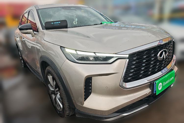 Used Infiniti QX60 2022 2.0T Four-Wheel Drive Excellence Edition Front Right 45 Deg