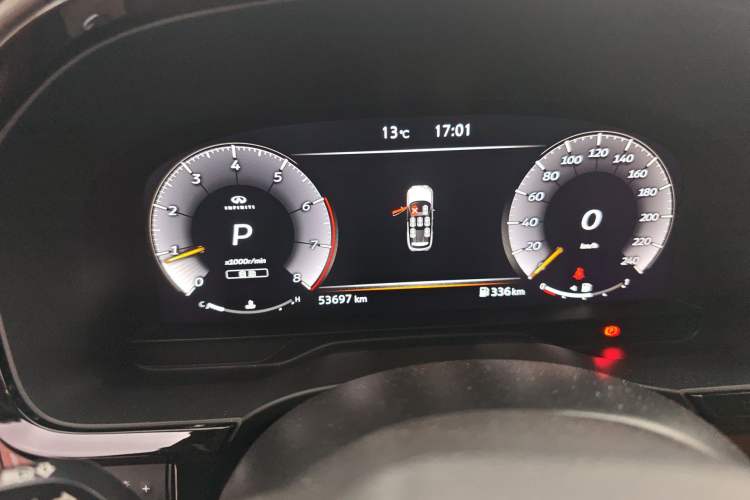 Used Infiniti QX60 2022 2.0T Four-Wheel Drive Excellence Edition Instrument Cluster