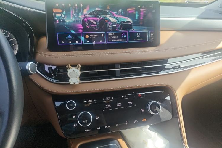 Used Infiniti QX60 2024 2.0T Four-Wheel Drive Luxury Edition Audio And AC Panel