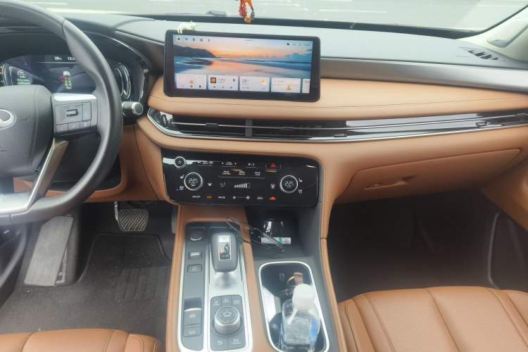 Used Infiniti QX60 2024 2.0T Four-Wheel Drive Luxury Edition Audio And AC Panel