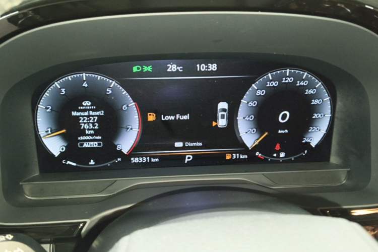 Used Infiniti QX60 2024 2.0T Four-Wheel Drive Luxury Edition Instrument Cluster