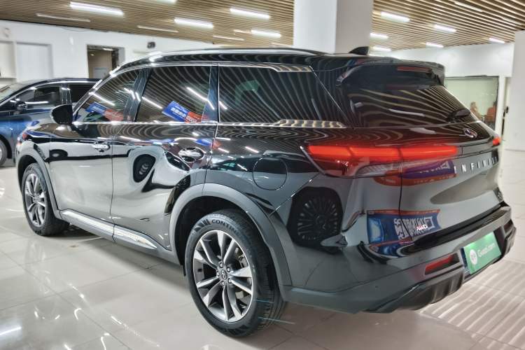 Used Infiniti QX60 2024 2.0T Four-Wheel Drive Luxury Edition Rear Left 45 Deg