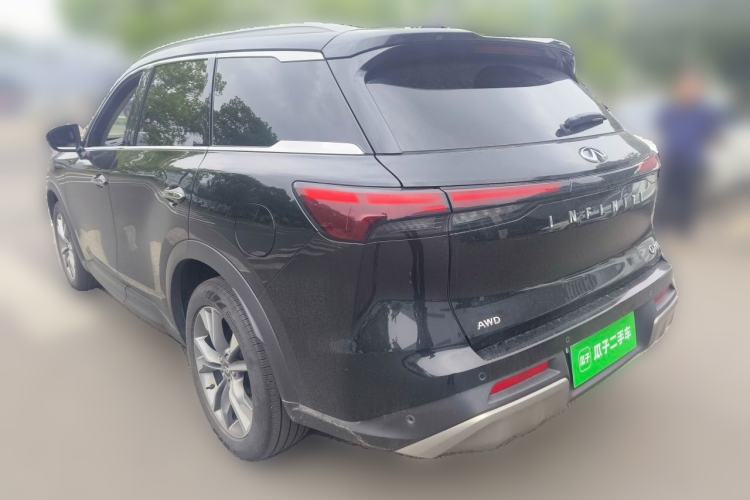 Used Infiniti QX60 2024 2.0T Four-Wheel Drive Luxury Edition Rear Left 45 Deg