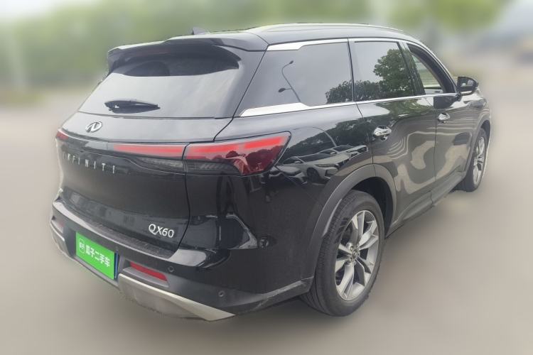 Used Infiniti QX60 2024 2.0T Four-Wheel Drive Luxury Edition Rear Right 45 Deg