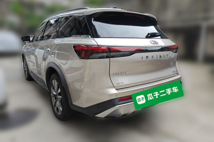 Used Infiniti QX60 2024 2.0T Four-Wheel Drive Luxury Edition Rear Left 45 Deg