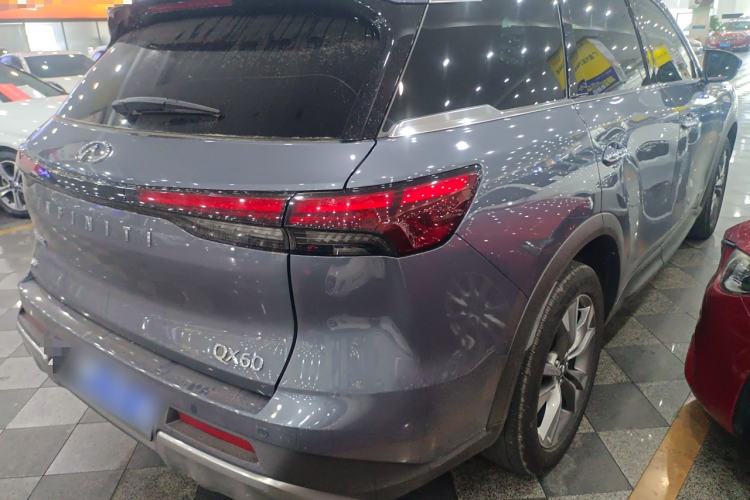 Used Infiniti QX60 2024 2.0T All-Wheel-Drive Excellence Edition Rear Right 45 Deg