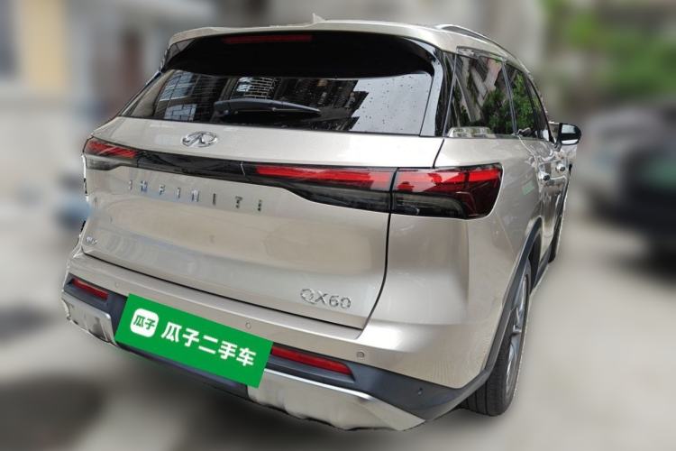 Used Infiniti QX60 2024 2.0T Four-Wheel Drive Luxury Edition Rear Right 45 Deg