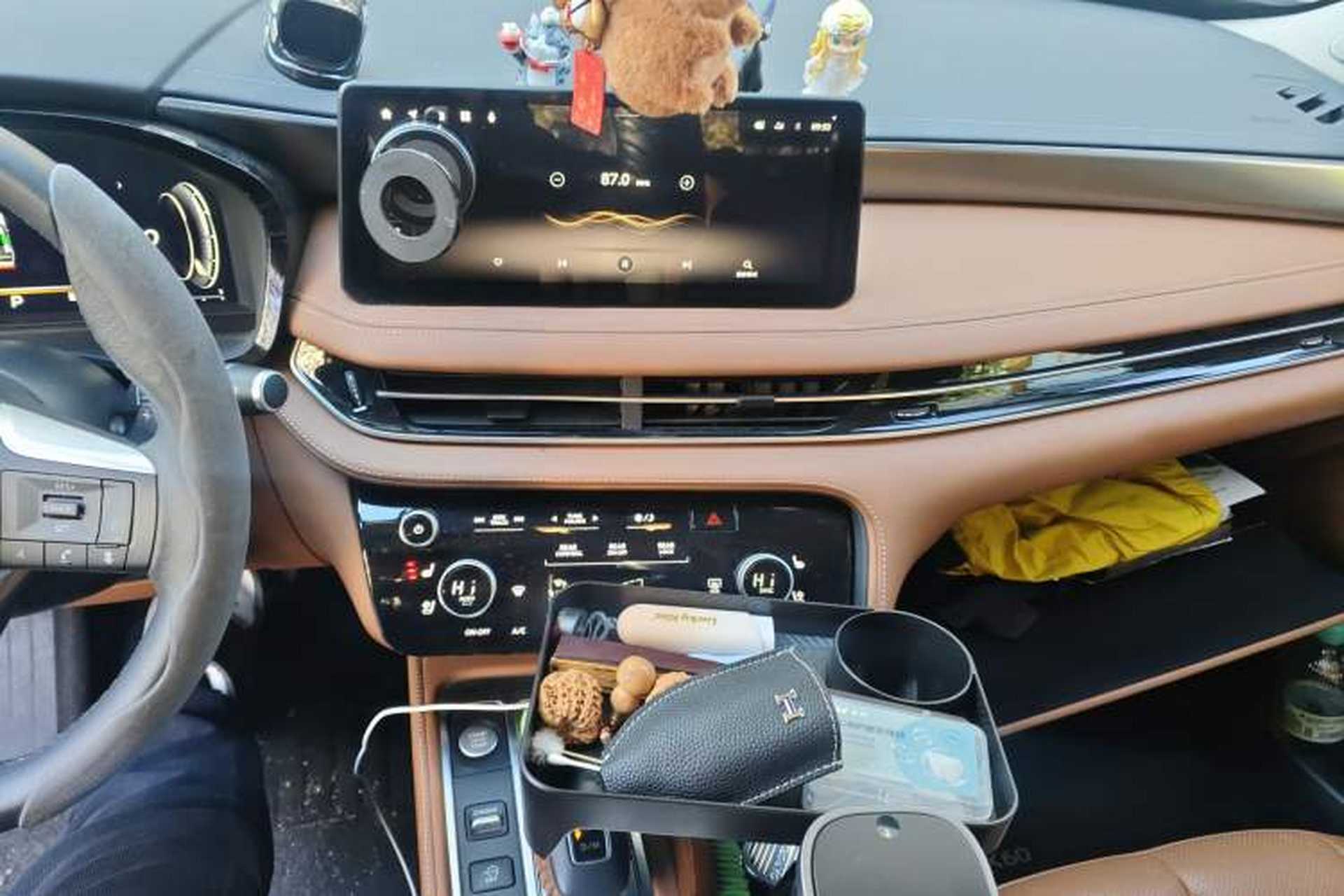 Used Infiniti QX60 2024 2.0T Four-Wheel Drive Luxury Edition Audio And AC Panel