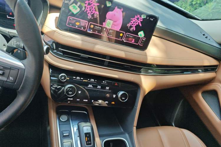 Used Infiniti QX60 2024 2.0T Enjoyment Edition Audio And AC Panel