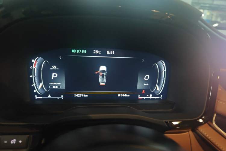 Used Infiniti QX60 2024 2.0T Four-Wheel Drive Flagship Edition Instrument Cluster